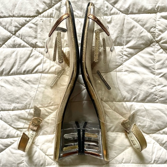 Amaaaaaazibg Vintage Disco Kitten Heels - Picture 2 of 4